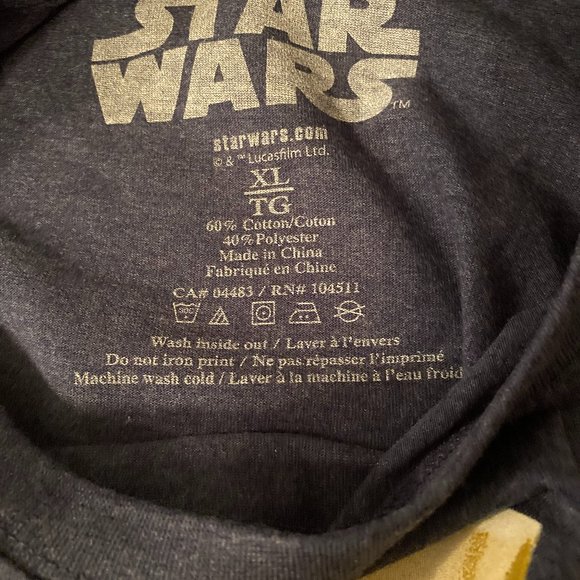 Star Wars Gray T-Shirt Men's Size XL ( A 3. ) - Picture 4 of 4